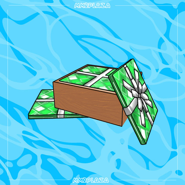 Box of Green Wrapping Paper