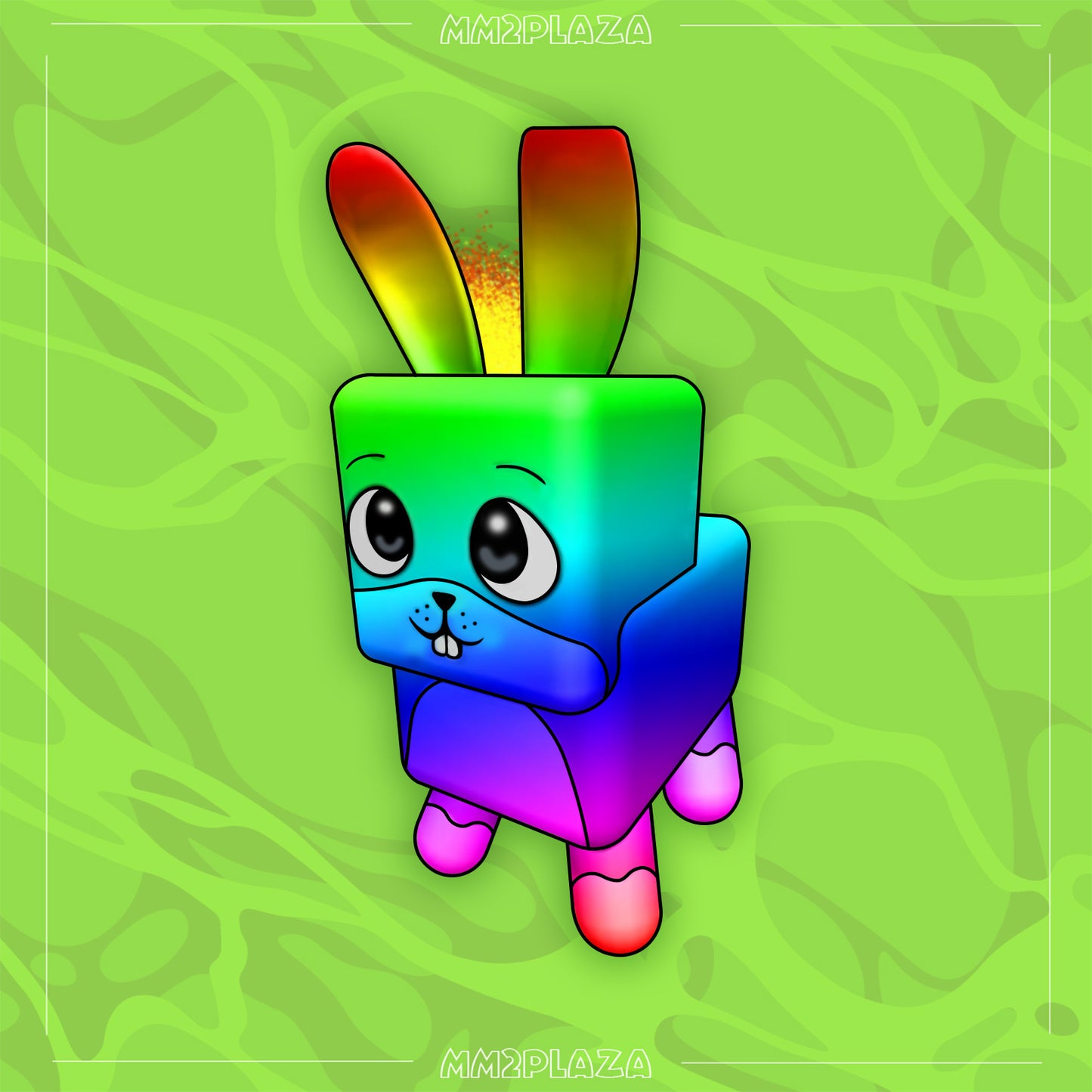 Chroma Fire Bunny