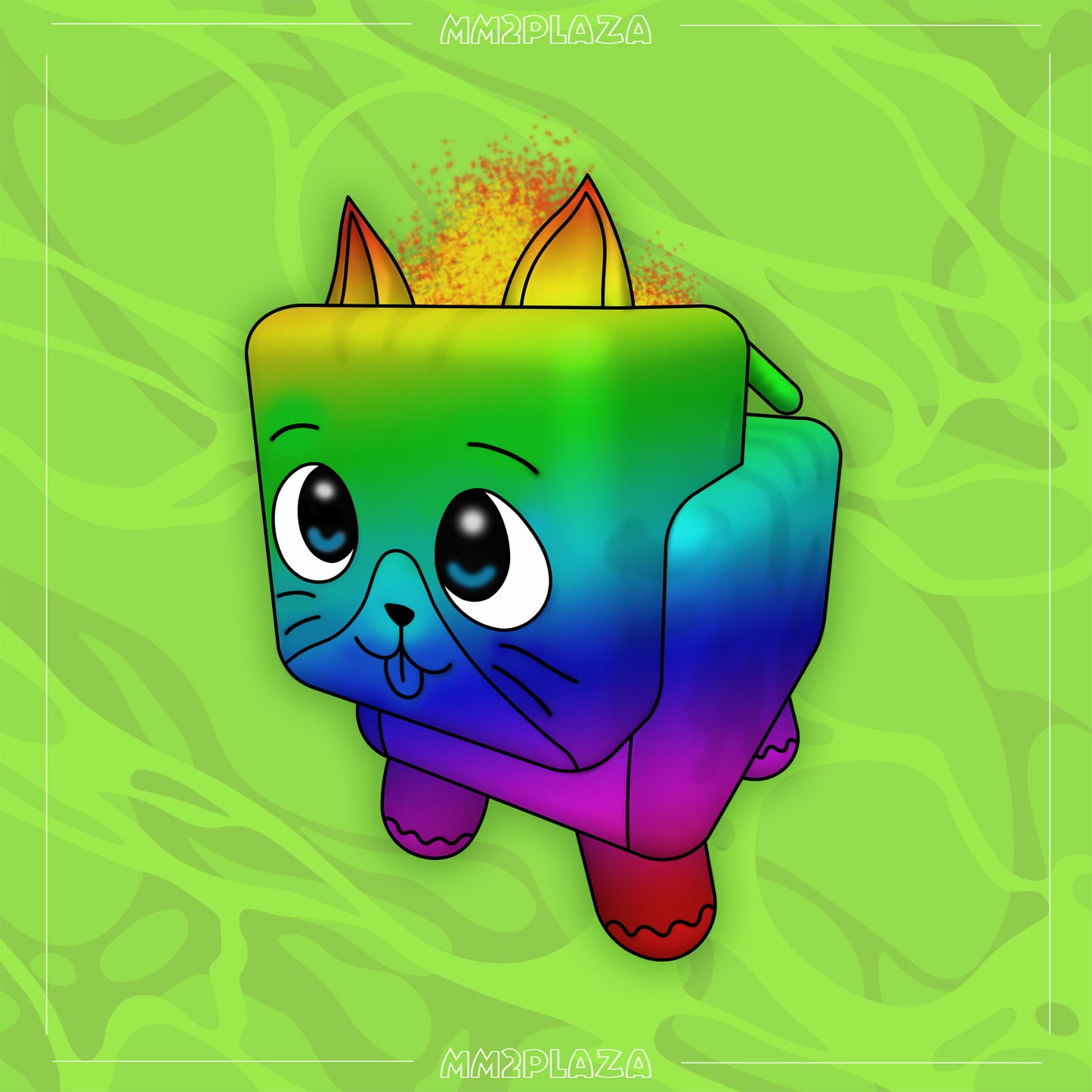 Chroma Fire Cat