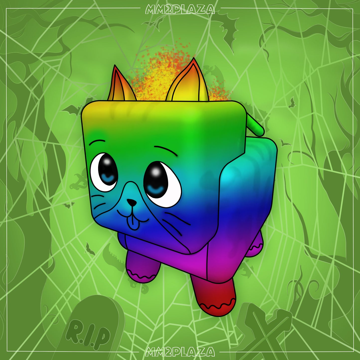 Chroma Fire Cat